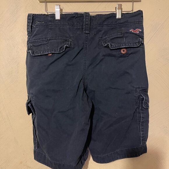 Blue Hollister Cargo Shorts sz 30 - Picture 4 of 6